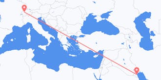 Flights from Kuwait to Switzerland