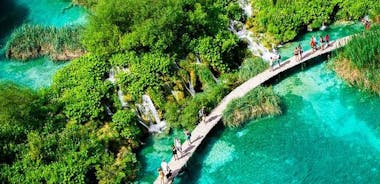 Excursie naar de Plitvice-meren, geen gids, geen groep, toegangskaartje niet inbegrepen, eenvoudig en goedkoop