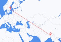 出发地 印度出发地 古瓦哈提目的地 瑞典斯德哥尔摩的航班