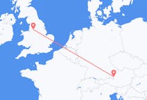 Flyrejser fra Manchester til Salzburg