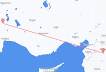 Flights from Aleppo to Isparta
