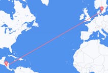 Flights from Managua, Nicaragua to Halmstad, Sweden
