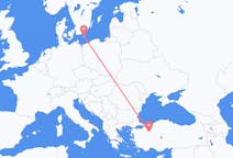 Flights from Eskişehir, Turkey to Bornholm, Denmark