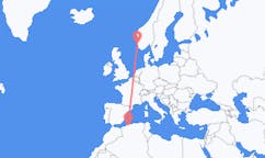 Flyreiser fra Chlef, Algerie til Haugesund, Norge