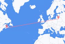 Flyrejser fra Halifax til Vilnius
