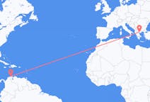 Flyrejser fra Riohacha, Colombia til Thessaloniki, Grækenland