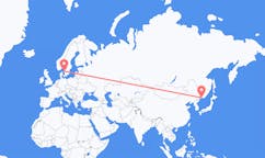 Flyg från Vladivostok till Göteborg