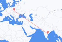 Flyrejser fra Vijayawada, Indien til Krakow, Polen