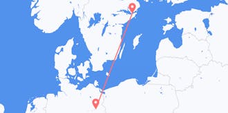 Flights from Germany to Sweden