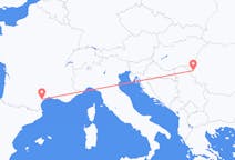 Flyg från Timișoara, Rumänien till Aspiran, Frankrike