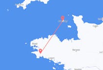 Flyrejser fra Quimper, Frankrig til Guernsey, Guernsey