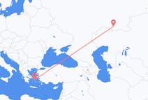 Flights from Orenburg, Russia to Mykonos, Greece