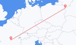 Flights from Clermont-Ferrand, France to Grodno, Belarus