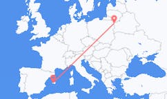 Flights from Grodno, Belarus to Palma de Mallorca, Spain