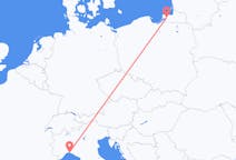Flyg från Kaliningrad till Genua