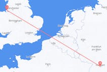 Flyg från Stuttgart, Tyskland till Liverpool, England