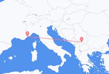 Flyreiser fra Priština, til Nice