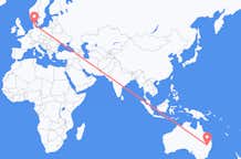 Flyrejser fra Moree, Australien til Billund, Australien