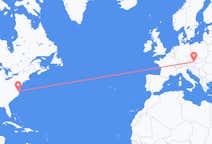 Flyrejser fra Norfolk til Wien