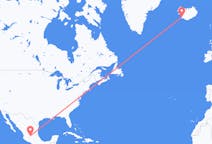 Flights from León to Reykjavík