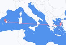出发地 希腊希俄斯目的地 西班牙Palma de Mallorca的航班