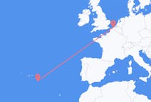 Fly fra Santa Maria Island til Ostend