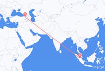 Flights from Pekanbaru, Indonesia to Kars, Turkey