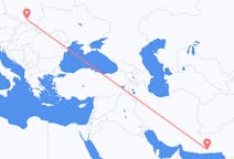 Flyrejser fra Turbat, Pakistan til Kraków, Polen