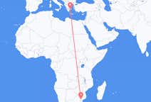 Flyreiser fra Skukuza, Sør-Afrika til Athen, Hellas