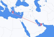 Lennot Abu Dhabista Heraklioniin