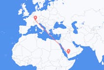 Flights from Najran to Zurich