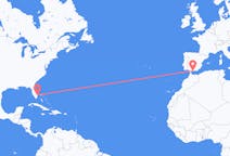 Flights from West Palm Beach, the United States to Málaga, Spain