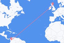 Flights from from Medellín to Edinburgh