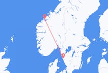 Flights from Molde, Norway to Gothenburg, Sweden