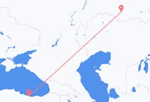 Fly fra Orenburg til Giresun