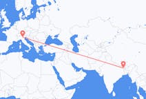 Flyg från Bhadrapur, Mechi, Nepal till Verona, Italien