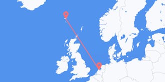 Flyreiser fra Færøyene til Nederland