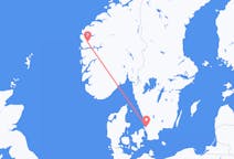 Loty z miasta Førde do miasta Ängelholm