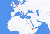 Flüge von Goba, Äthiopien nach Amsterdam, die Niederlande