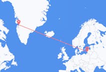 Flights from Palanga, Lithuania to Qasigiannguit, Greenland