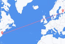 Flights from Norfolk, the United States to Lappeenranta, Finland