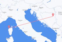 Flyreiser fra Calvi, til Tuzla