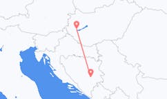 Vols de Sarajevo, Bosnie-Herzégovine à Hévíz, Hongrie