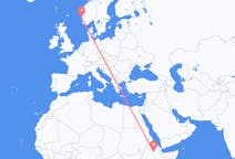 Flights from Dessie, Ethiopia to Stord, Norway