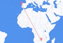 Flyg från Livingstone, Zambia, Zambia till Porto, Portugal
