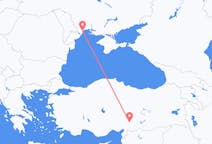 Vols depuis la ville d'Odessa vers la ville de Kahramanmaraş