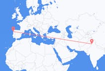 出发地 印度出发地 阿姆利则目的地 西班牙維戈的航班