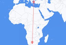 Flights from Dingleton, South Africa to Santorini, Greece