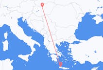 Flights from from Chania to Budapest