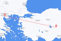 出发地 土耳其从 内夫谢希尔目的地 希腊塞萨洛尼基的航班